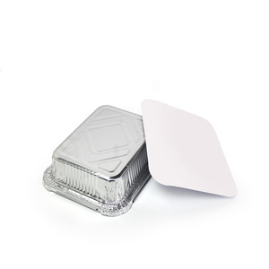 Custom Fast Food Aluminum Foil Food Lunch Box Disposable Food Packaging Aluminium Foil Containers Tray