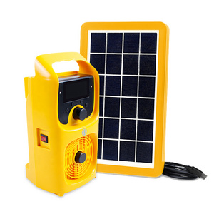 Best Hurricane  Rechargeable solar powered radio  mp3 Player amfmnoaa sw solar crank radio cell phone charger