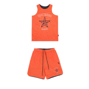 Custom Men Sport Basketball Reversible Vest Clothes Colorful Mens Baseball Uniform Wear Shorts Mesh Basketball Jersey Sportswear