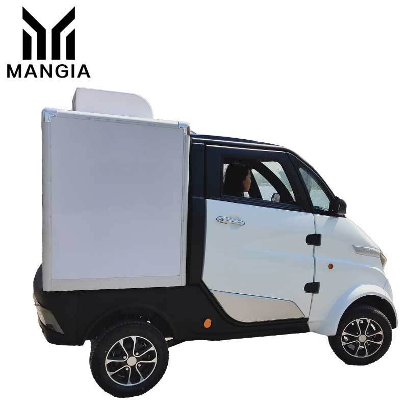 New cars for sale Lead acid battery made in China EEC COC certified cargo box 4-wheel two seat mini electric truck hot new