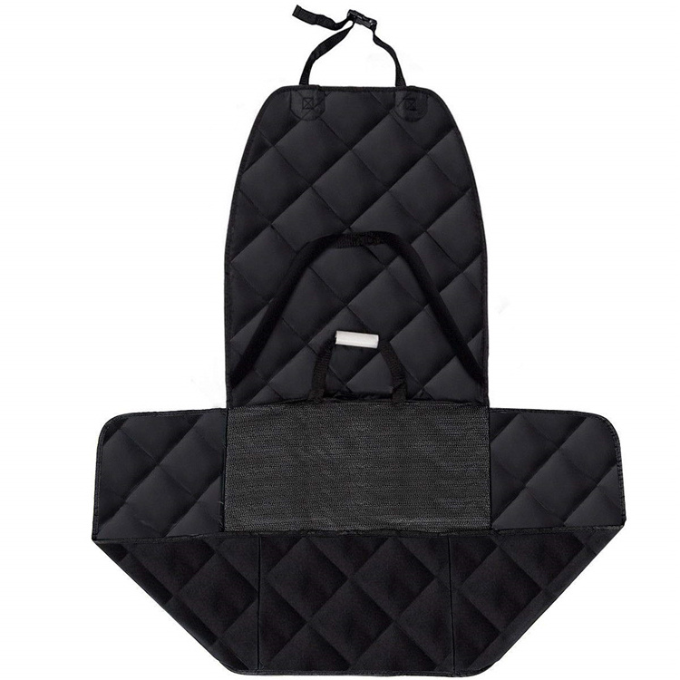 600D Oxford Multifunctional Pet Car Front Seat Cover Waterproof Protector PVC Nonslip Front Seat for Cars