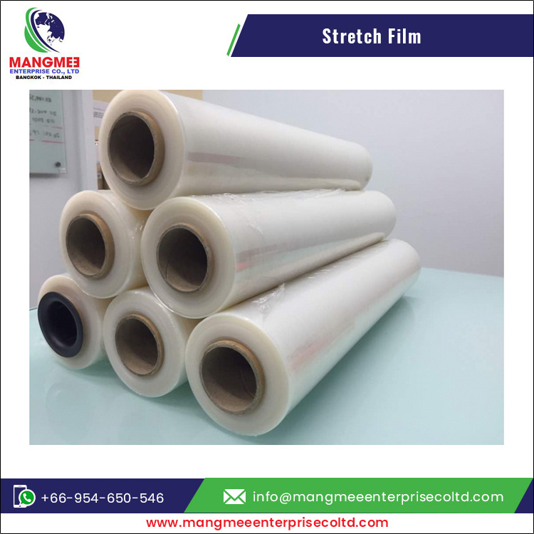 Wholesale Selling PET, PVC Non Toxic Transparent Stretch Wrap Cast Stretch Film Shrink Stretch Wrapping Film