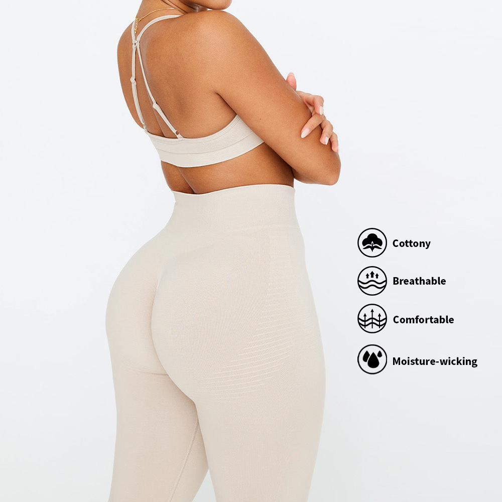 High Waist Four-Way Stretch Feels Like Skin Butt Lifting Yoga Tight Gym Workout Fitness Scrunch Butt Yoga Leggings For Women