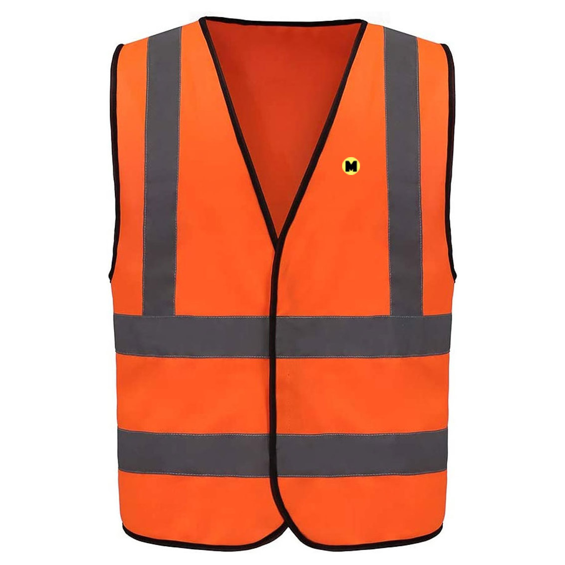 Reflective Strips Multi Pockets High Visibility Hi Vis Bright Neon Color Construction Safety Vests Wholesale