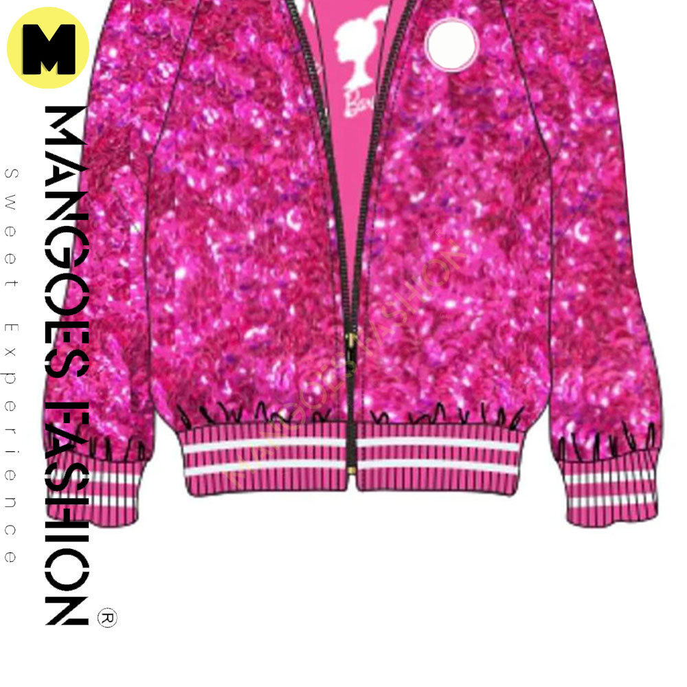 Sequin Jacket New Arrival Women's Clothing Spring Letterman Jacket Baseball Woman Coats Bomber