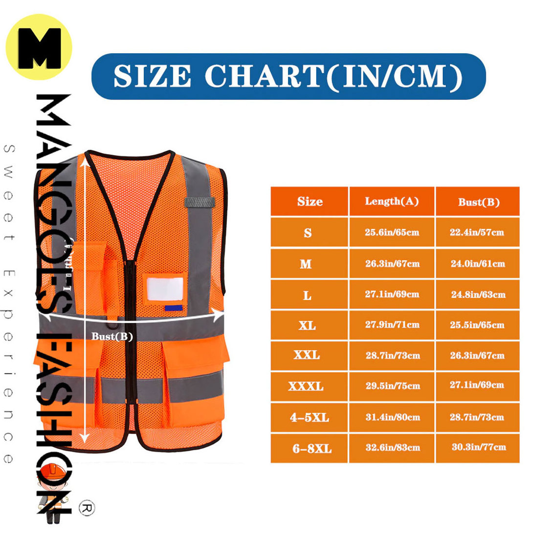 New Design Men Safety Vest Pakistan Made Safety Wholesale Workwear Vest With Mesh Pocket Men Fishing Vest