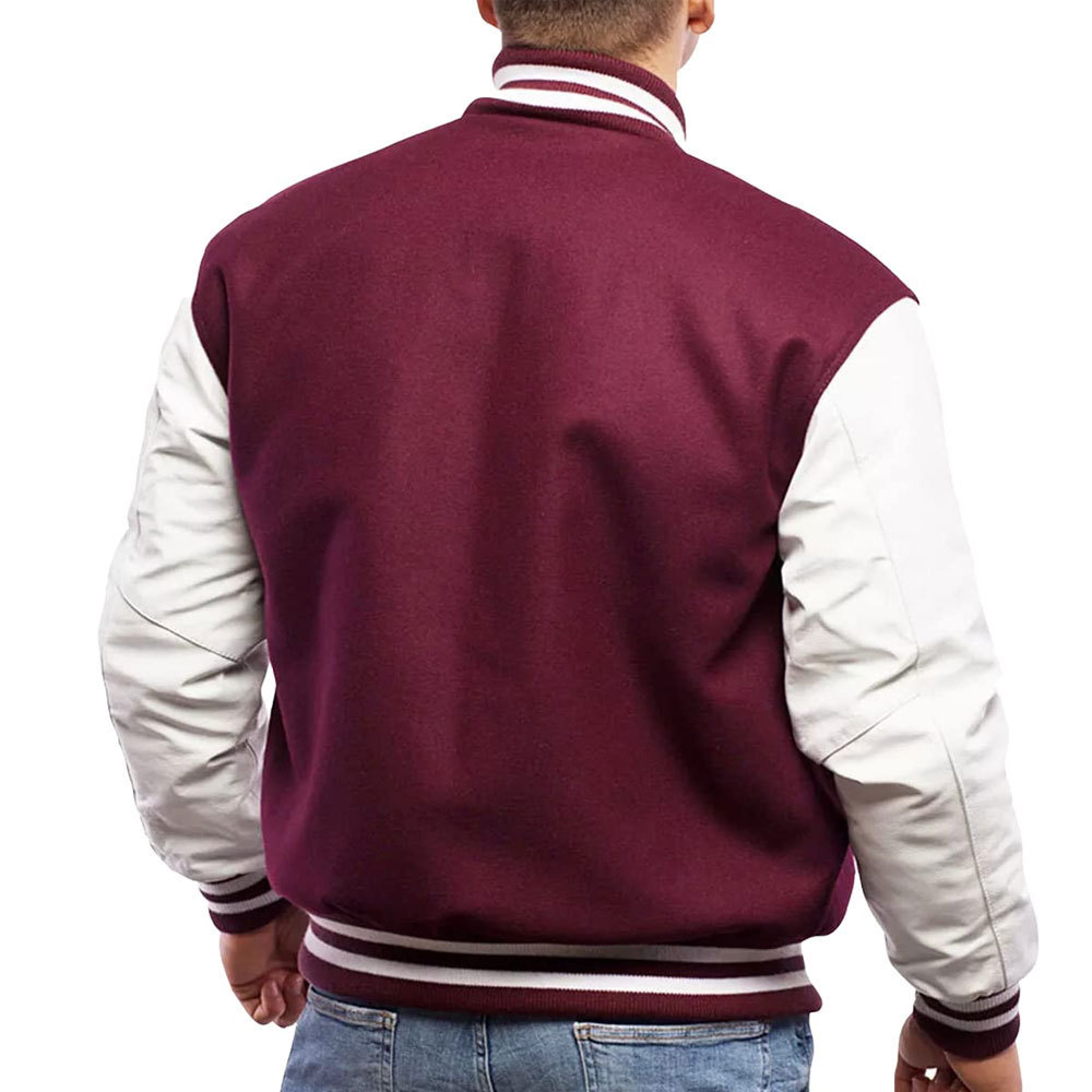 Jackets For Men Varsity Jacket Outdoor Embroidery Street Wear Clothing Wholesale Hip Hop Long Sleeve Lettermen Jacket