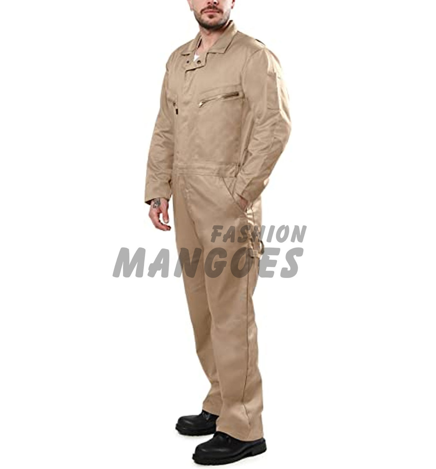 Utility Cotton Blend Long Sleeve Coverall Working Wear Wholesale Clothes Premium Quality Overall Jumpsuits