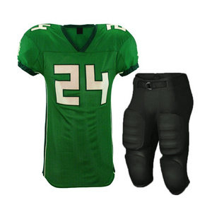 Top Sell Embroidery Jerseys American Football Teams Vintage Football Jerseys Sublimationa Mesh Uniform