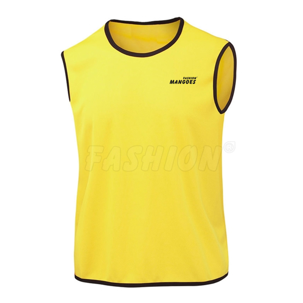 Premium Customized Soccer Football Training Mesh Sleeveless Bib Vest Jersey for Sale - High-Quality Soccer Wear Men's Sports