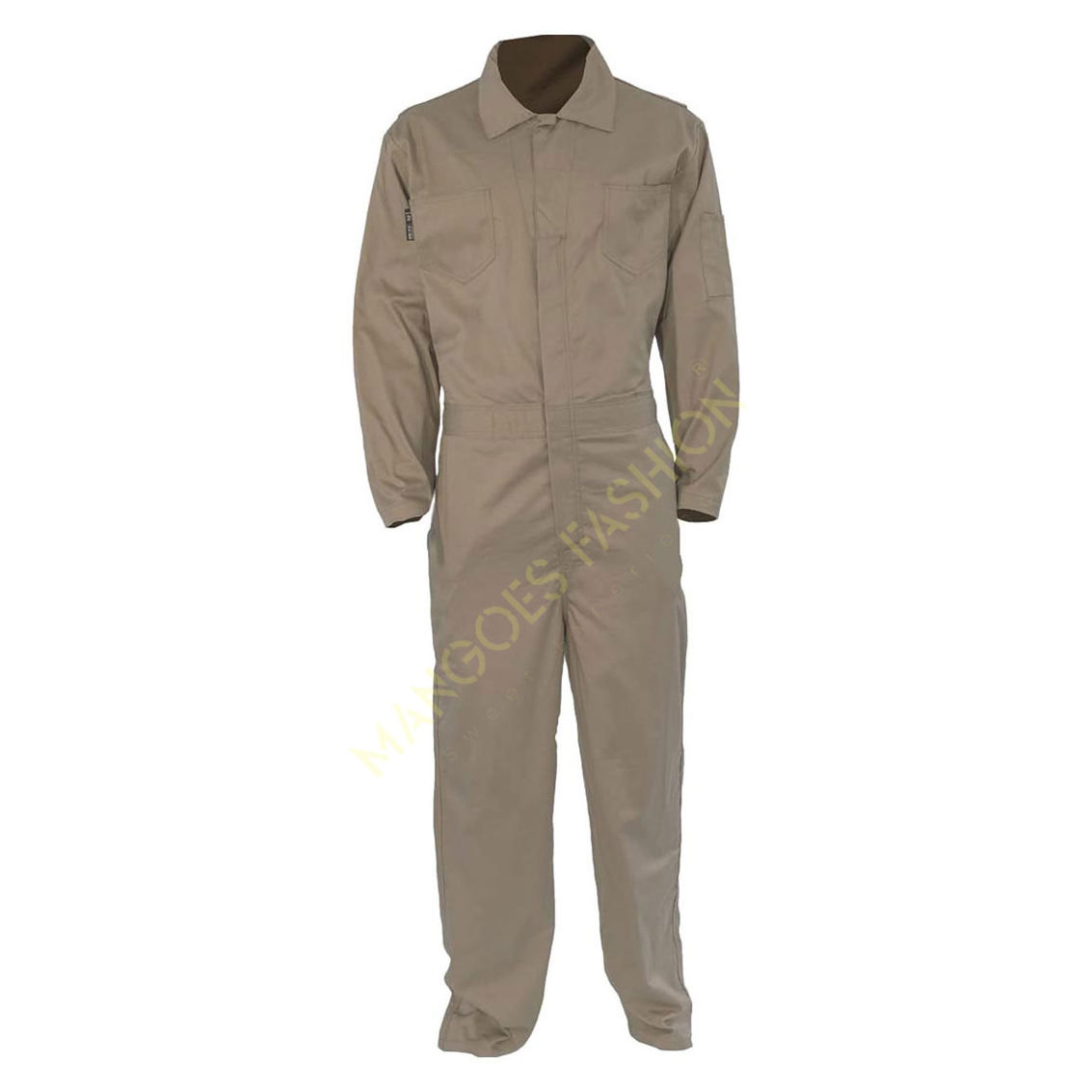 Wholesale Flame Resistant FR Coverall - Lightweight 7 Ounce 100% Nylon Tan Color Durable Fire Protection for Industrial