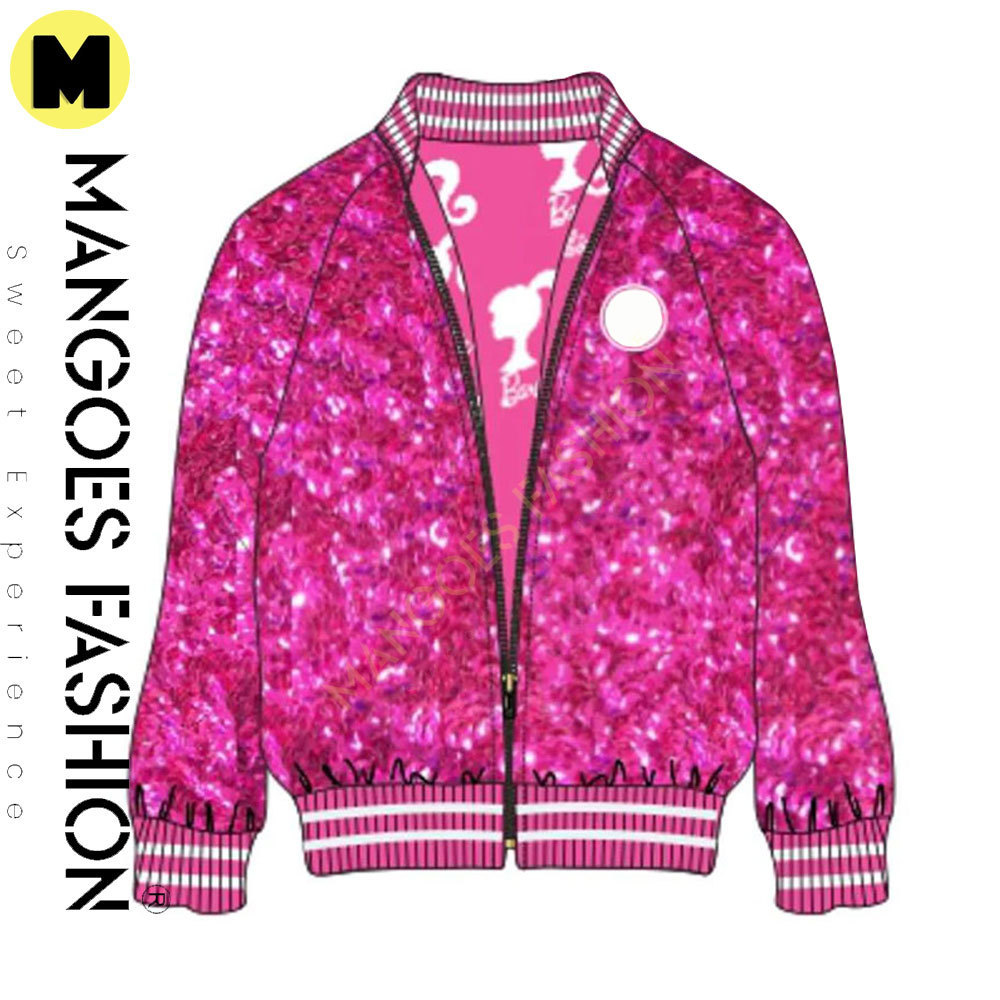 Sequin Jacket New Arrival Women's Clothing Spring Letterman Jacket Baseball Woman Coats Bomber