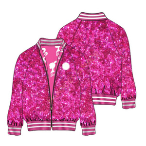 Sequin Jacket New Arrival Women's Clothing Spring Letterman Jacket Baseball Woman Coats Bomber