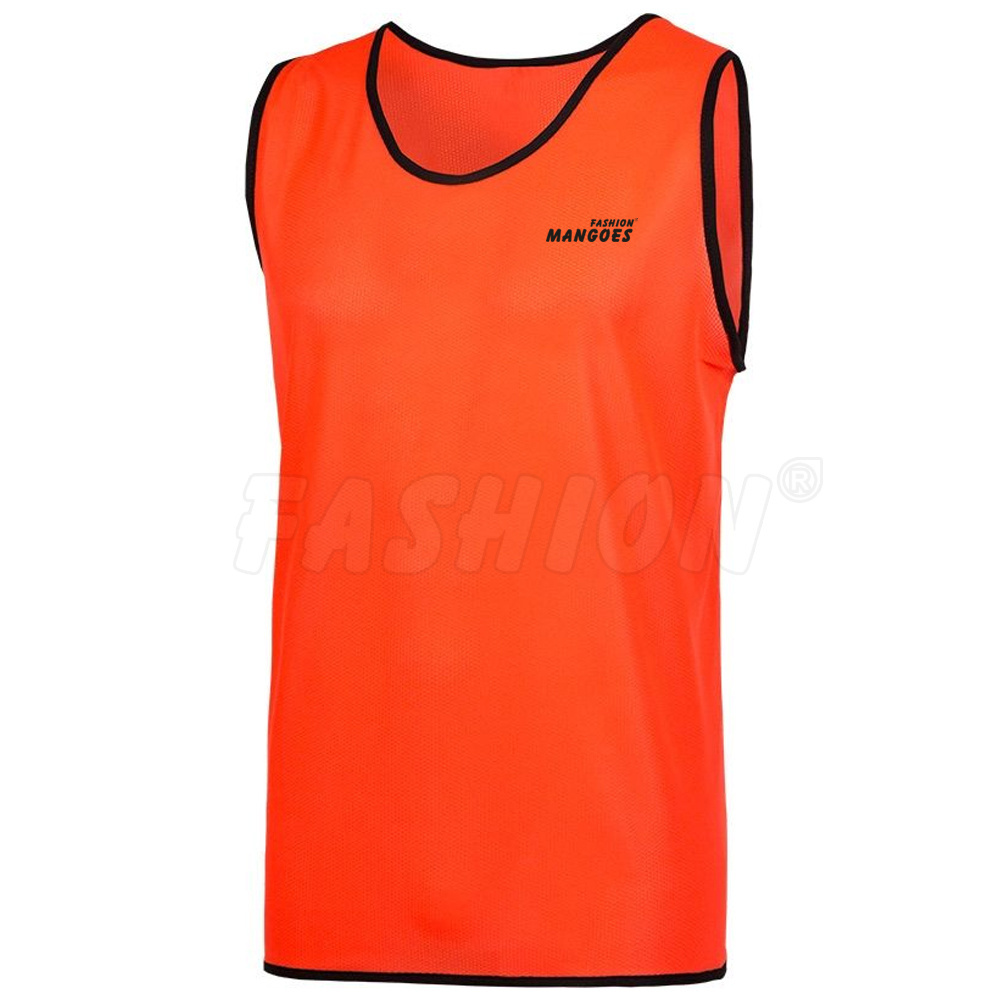 Premium Customized Soccer Football Training Mesh Sleeveless Bib Vest Jersey for Sale - High-Quality Soccer Wear Men's Sports