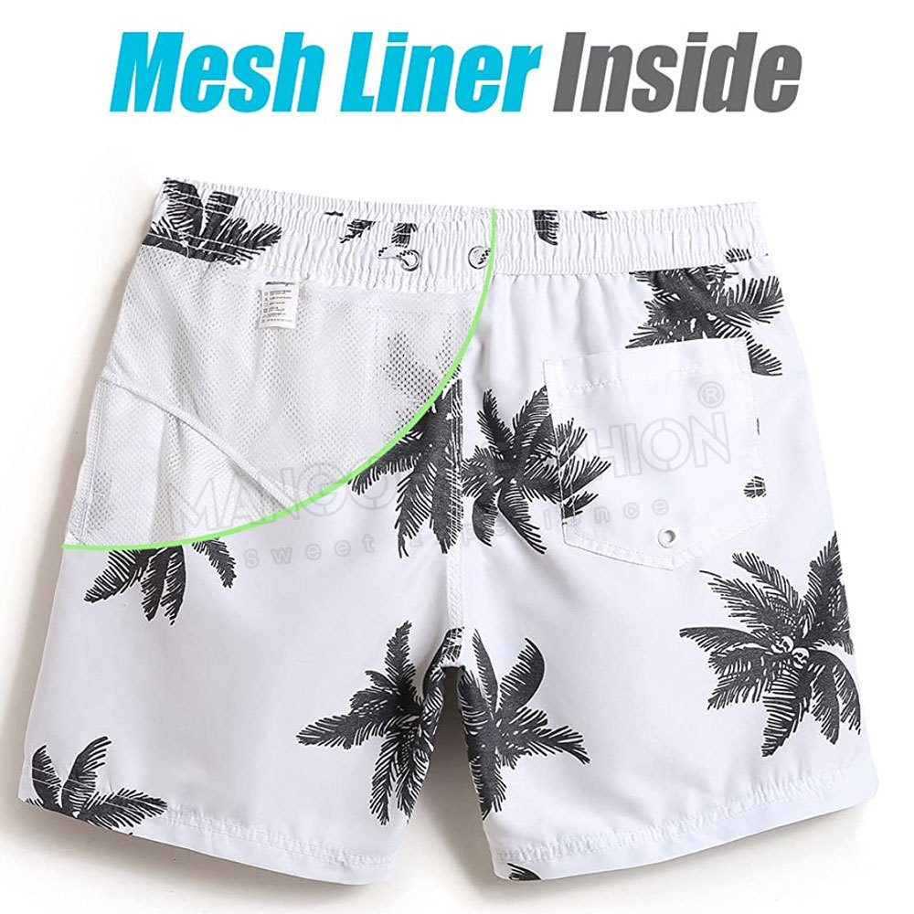 Men's High Quality Board Shorts Wholesale Blank Men's Sublimation Swim Trunks Wholesale Mens Gym Basketball Design