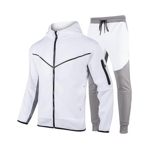 Cotton Thick Custom Hoodie And Joggers Set Men's Sport Sweat Suit Tracksuit For Men High Quality Sports