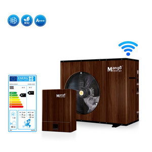 WiFi control Air Source commercial Heat Pump For Cold Weather R32 Eco-Friendly Home Floor Heating Cold Climate Heat Pump