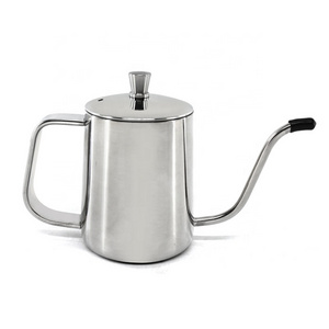 304 Stainless Steel Hand Drip Coffee Pouring Kettle Fine Stainless Pour Over Gooseneck Tea Pot