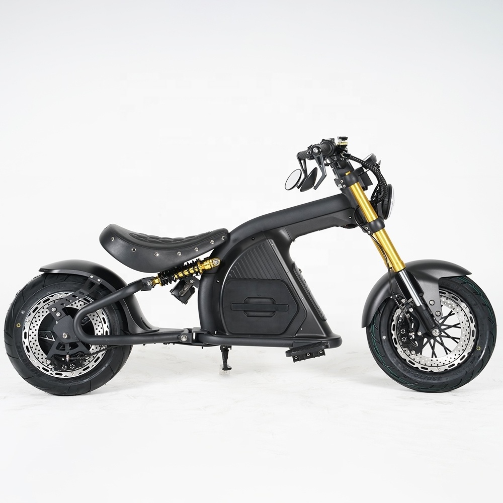 Mangosteen M8Super EEC 72V 4000W Electric Motorcycles Fat Tire Electric Scooters Elektrikli Motor Citycoco Chopper