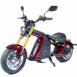 Mangosteen EU Warehouse Stock Citycoco M8S EEC 72V 4000W 35Ah Fat Tire Electric Scooter Electric Motorcycle