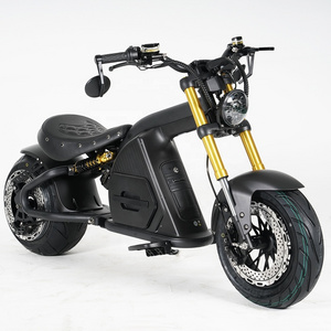 Mangosteen M8Super EEC 72V 4000W Electric Motorcycles Fat Tire Electric Scooters Elektrikli Motor Citycoco Chopper