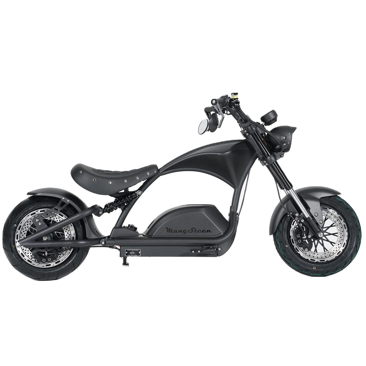 Mangosteen M1PS Knight EEC 4000W 72V 40Ah Removable Lithium Battery Electric Motor Bike Scooters Electric Chopper Citycoco