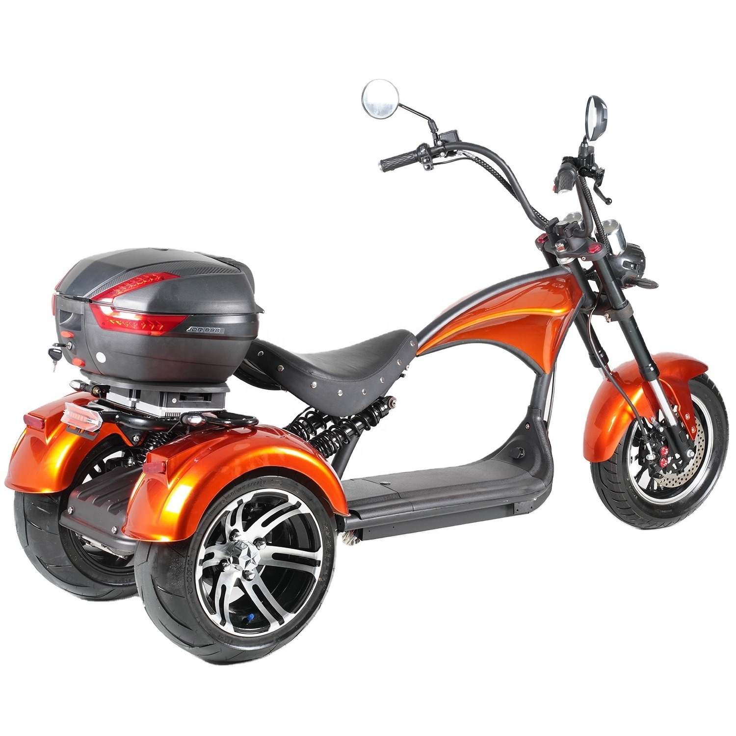 Mangosteen 3 Wheel M1P EEC COC 2000W Electric Scooter Motorcycle 3 Wheels Tricycle Electric Citycoco Chopper