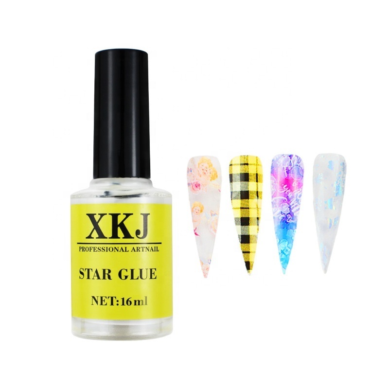 Starry Sky Paper Transfer Glue Nail Art Special White Transfer Glue Starry Sky Glue for  DIY Nail Art Manicure Tools