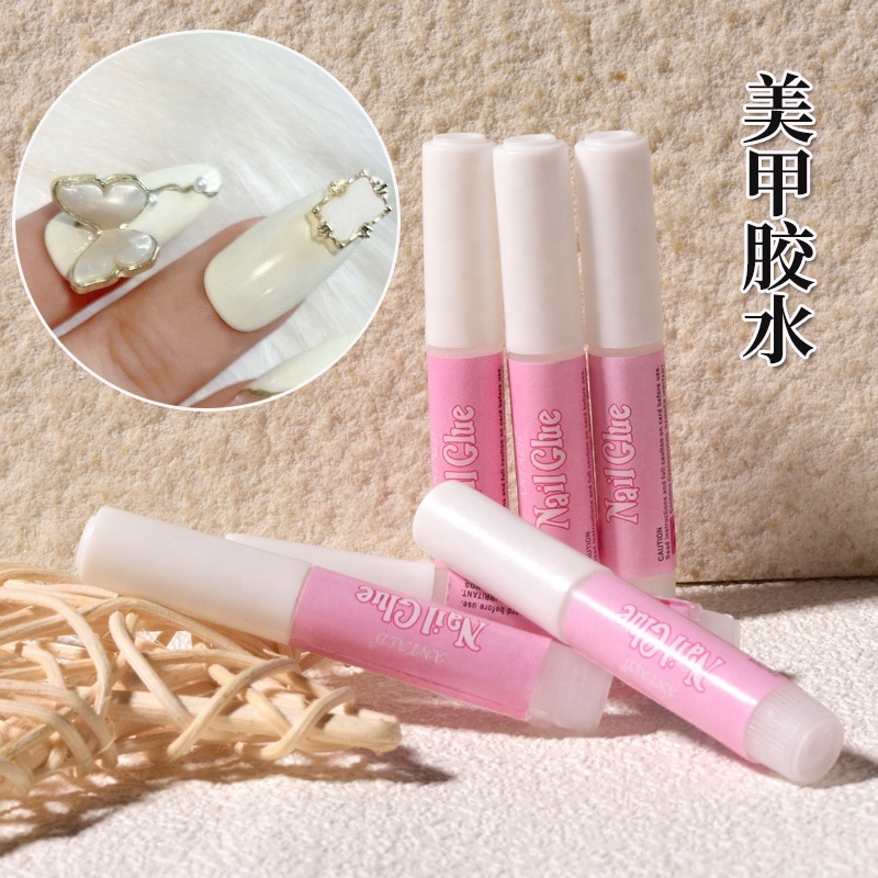 Mini Beauty Nail Glue For False Art Decorate UV Acrylic Rhinestones 2g High Quality Nail Glue Tips Nail Art Tool