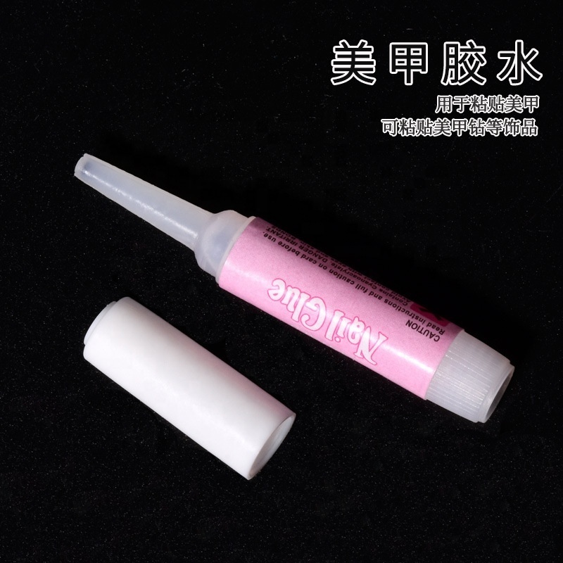 Mini Beauty Nail Glue For False Art Decorate UV Acrylic Rhinestones 2g High Quality Nail Glue Tips Nail Art Tool