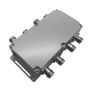 Low PIM -160dBc 600 - 3800MHz 4X4 RF passive  Combiner 300W High Isolation Hybrid  Coupler Combiner with 4.3-10- Female