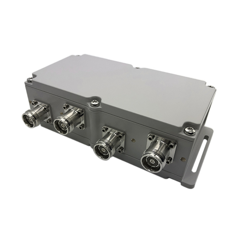 Low PIM -160dBc 600 - 3800MHz 4X4 RF passive  Combiner 300W High Isolation Hybrid  Coupler Combiner with 4.3-10- Female