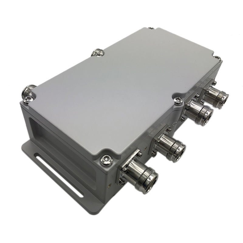 Low PIM -160dBc 600 - 3800MHz 4X4 RF passive  Combiner 300W High Isolation Hybrid  Coupler Combiner with 4.3-10- Female