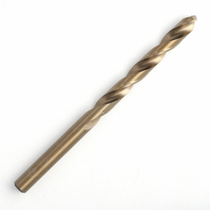 Jobber length Twist drill bit 5% cobalt high speed steel HSS M35 split point fully ground twist drill bits