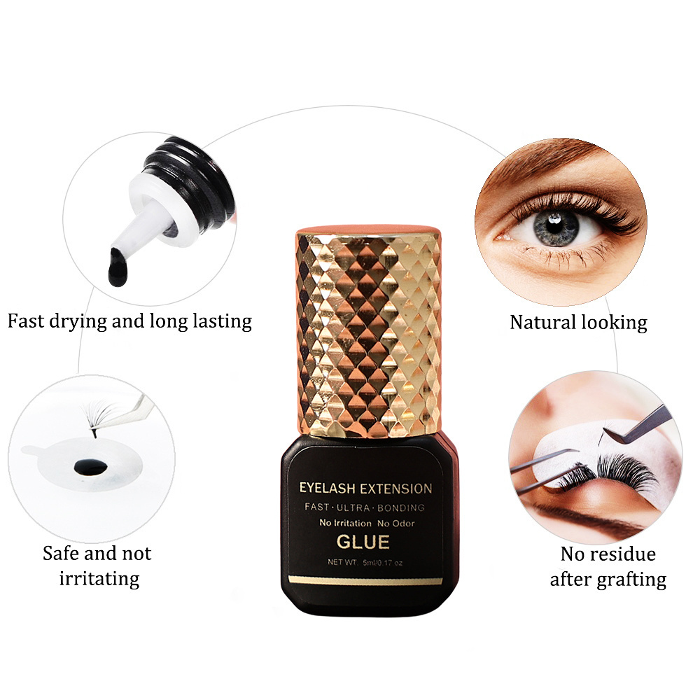 MANJESEN Manufacture Lash Glue Lovely Eyelash Glue Korea Waterproof Eyelash Glue Supplier Wholesale