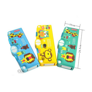 new multifunction 3D Stereogram magnetic pencil box to school