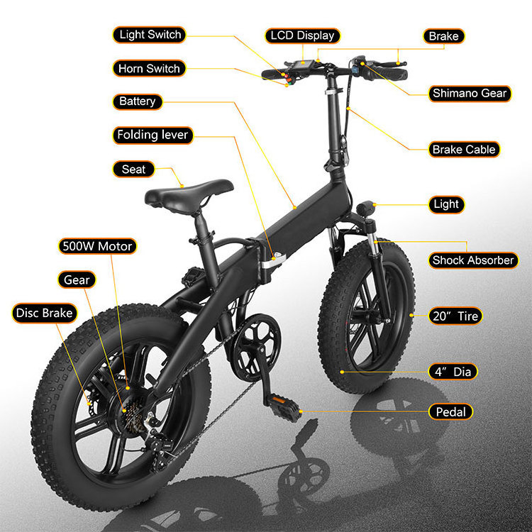 Cheap price buy fat tire bike e bike 1000w folded electric mountain bicycle ebike conversion kit