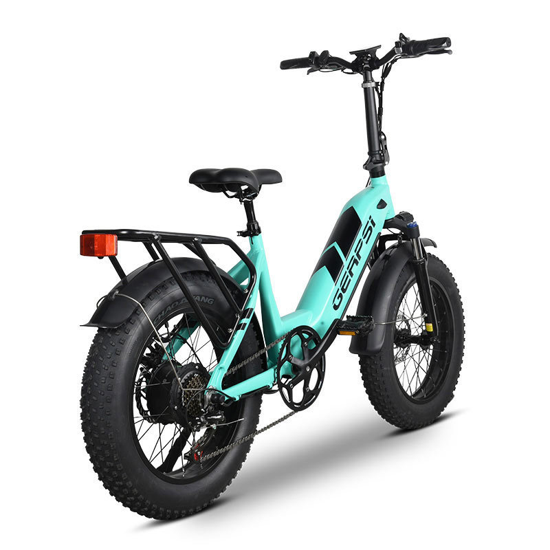 MZ-9 US EU Warehouse 48V 500W 750W Velos Electrique E Bike Fat Tire Importer Foldable Electric Bicycle Electric Bike Sidecar