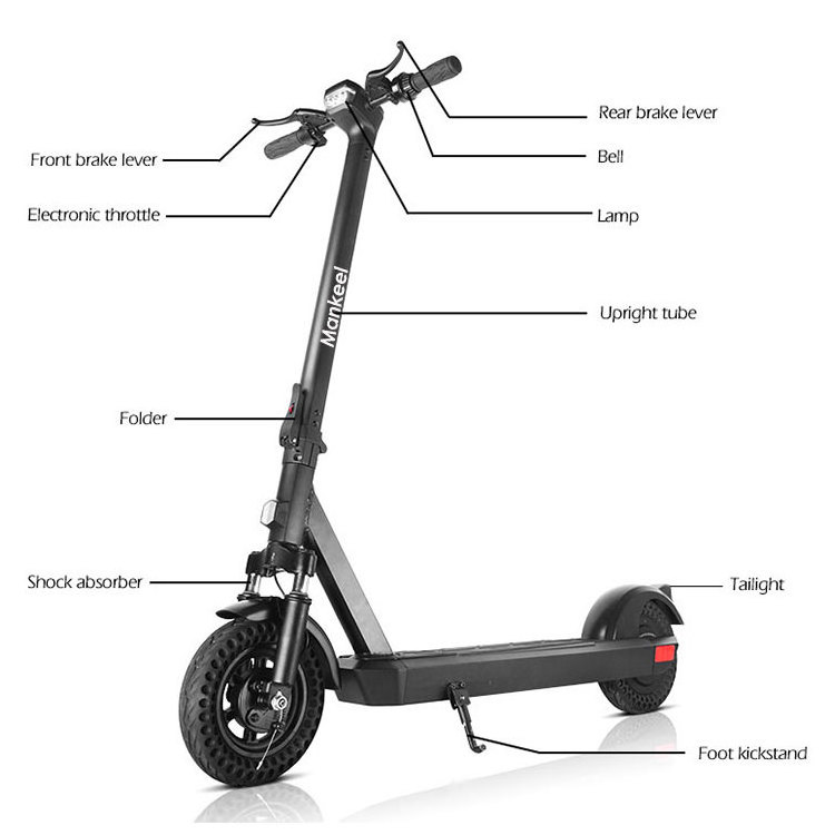 Mankeel Mk089 Usa Dropshipping Fast Off-Road Enclosed Mobility Scooters And Electric Scooter For Adults Big Wheels