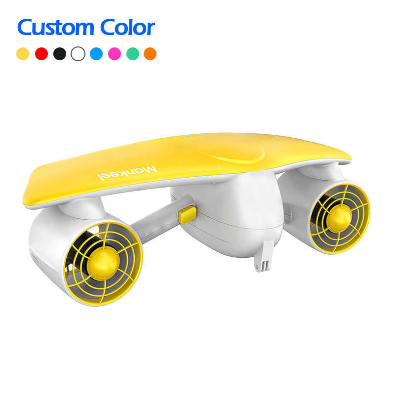 Mankeel W7 Yellow 300W Waterboard Swimming Kickboard Surfboard Electric Scooter For Water Cheapest Underwwater Sea Scooter