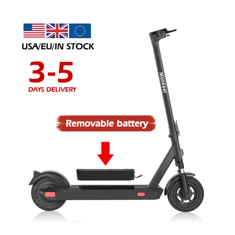 Mankeel Pioneer Eu US Warehouse 10 Inch 48V 500W Scooter Two Wheels Adult Electrico Off Road E Electric Scooter