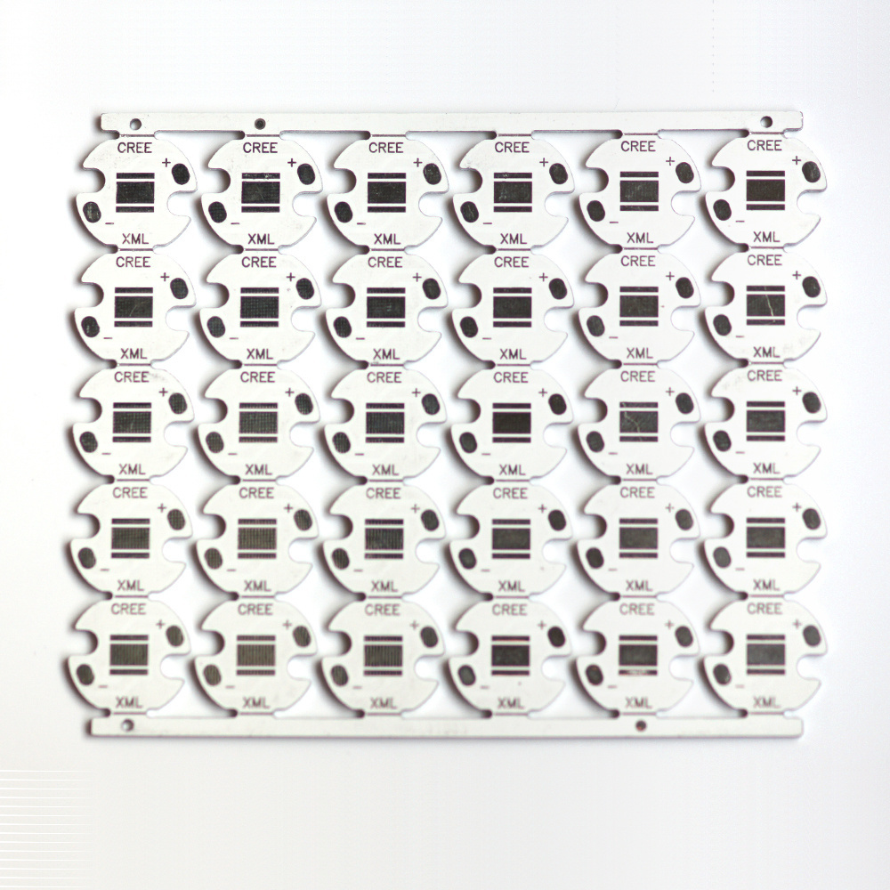 LED star printed circuit boards aluminum based plate high power PCB for tube light