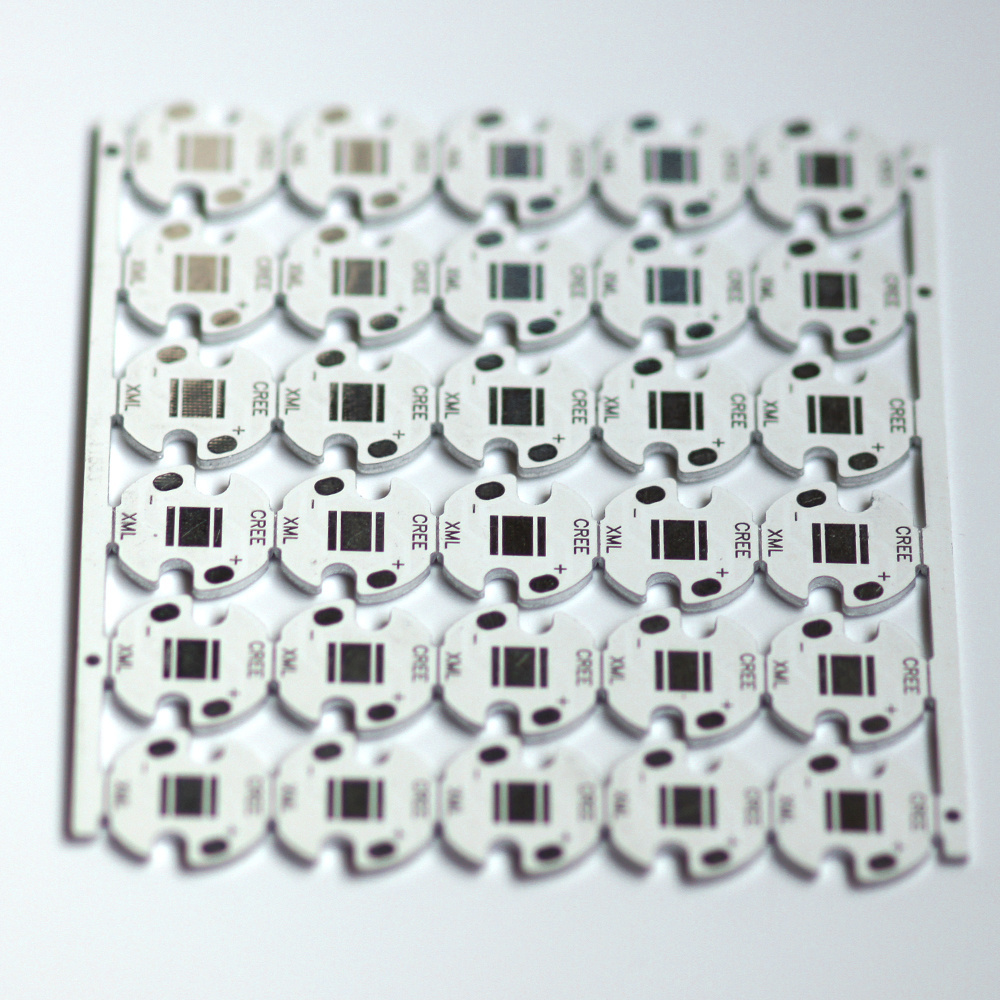 LED star printed circuit boards aluminum based plate high power PCB for tube light