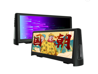 China taxi top led display with Double side wifi 4g controller led advertising for outdoor led display screen sign