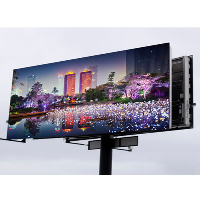 Outdoor waterproof Advertising video Players screen 4x2m P8 poster TV wall led display screen