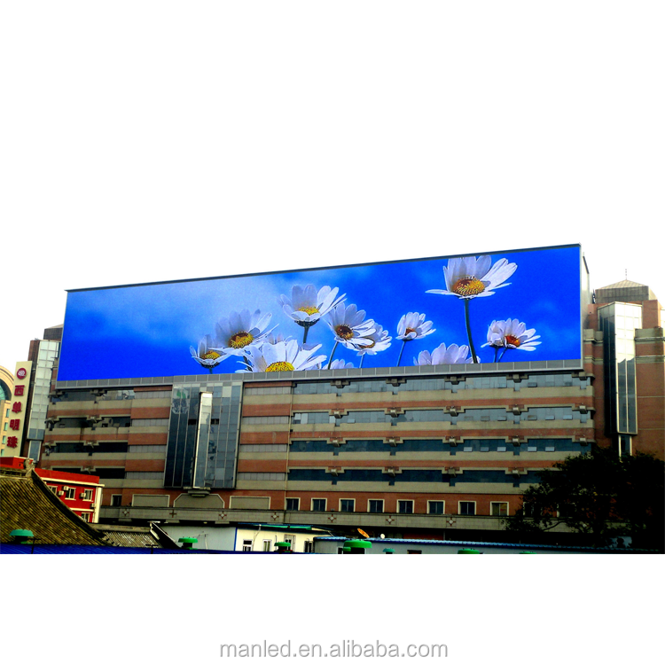 Outdoor LED Digital Video Wall, Street Advertising P10 LED Display Panel