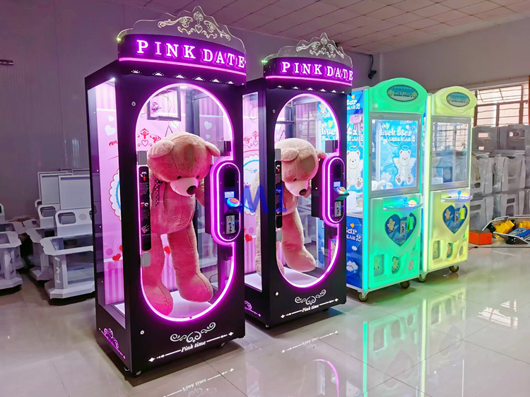 GOOD PROFIT Custom Mini Claw Crane Machine Arcade Multiple Color Candy Game Claw Machine Doll Park Bear Claw Machine