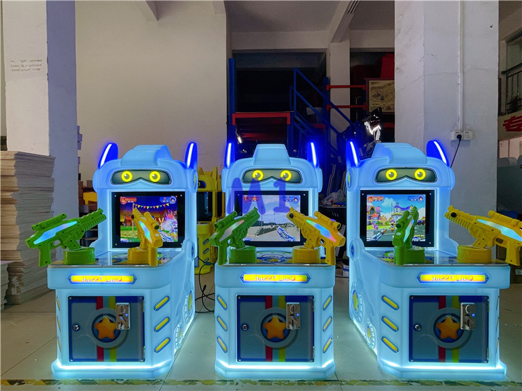 GOOD PROFIT Hot Sale Arcade Shooting Game Machine For Kids Video Shooting Gun Mini Arcade Game Machine Supplier