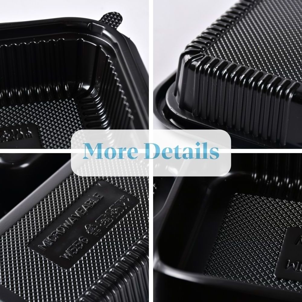 Wholesale Competitive Price Freezer Microwave Safe Takeaway 5 Divided Disposable Food Packaging