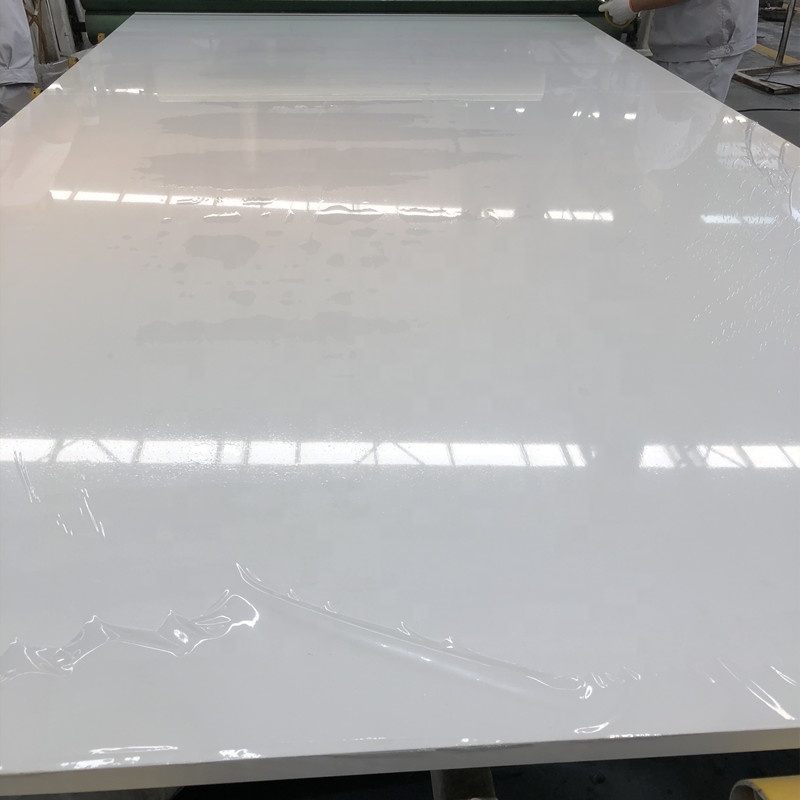 Pure White Quartz Marble Countertop Slabs Stone Tiles Artificial Quartz Stone Slabs for Kitchen Countertops